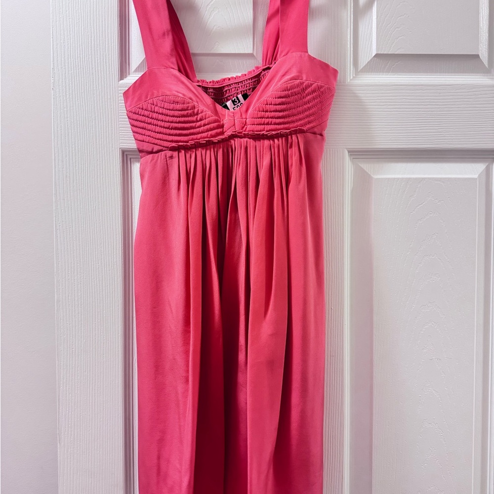 Black Halo Pink Sleeveless Dress XS